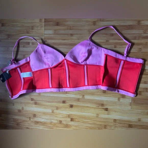 Christopher John Rogers X J.Crew bustier top in duchesse satin - Picture 6 of 6